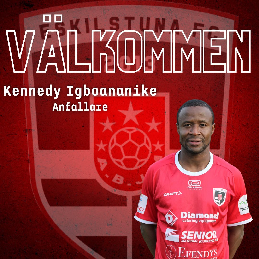 Kennedy Igboananike ansluter till Eskilstuna FC – Folkets lag!
